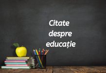 Citate despre educatie – O colectie de citate celebre despre educatie de la mari filozofi si poeti citate despre educatie