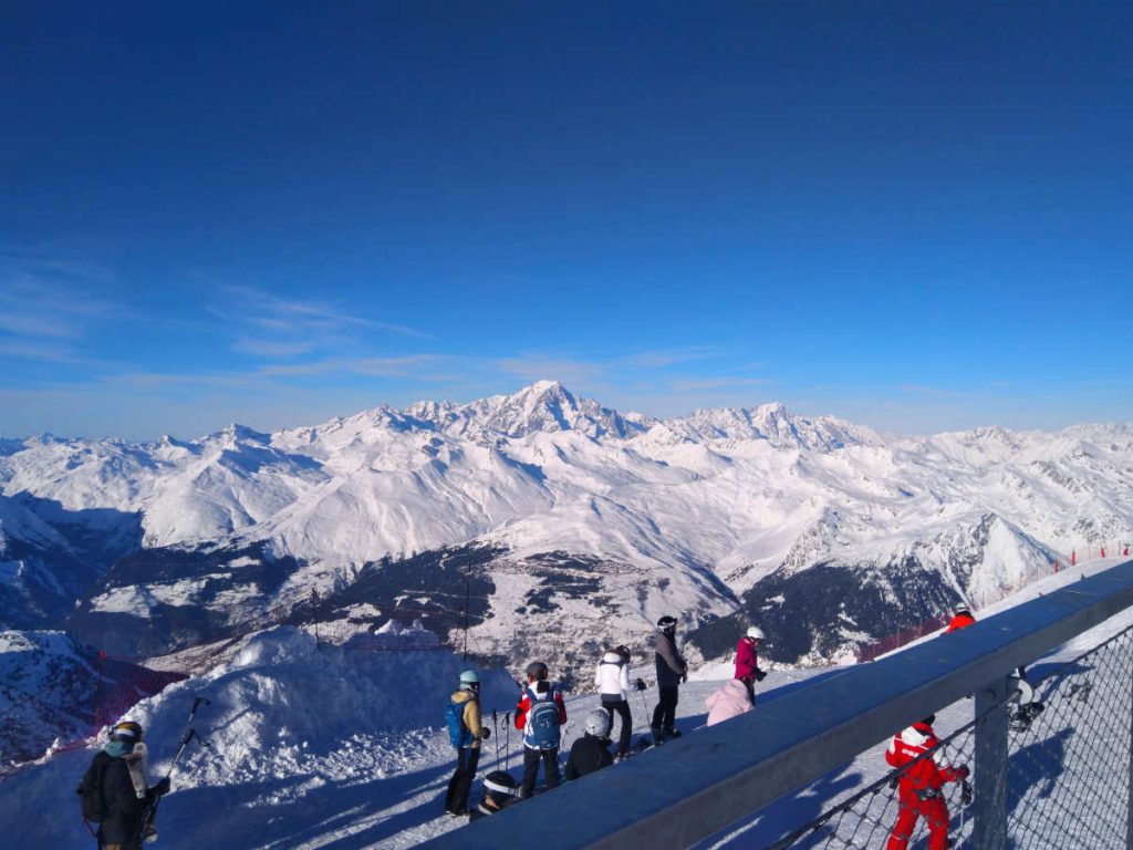 Mont Blanc in Franta - schi in Alpii francezi