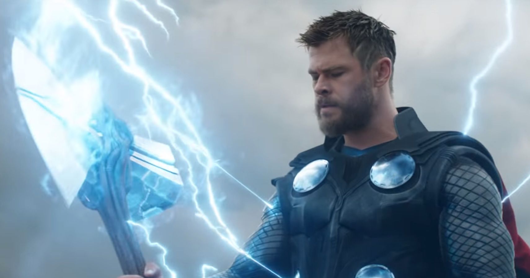 Thor cu Stormbreaker in Avengers Endgame