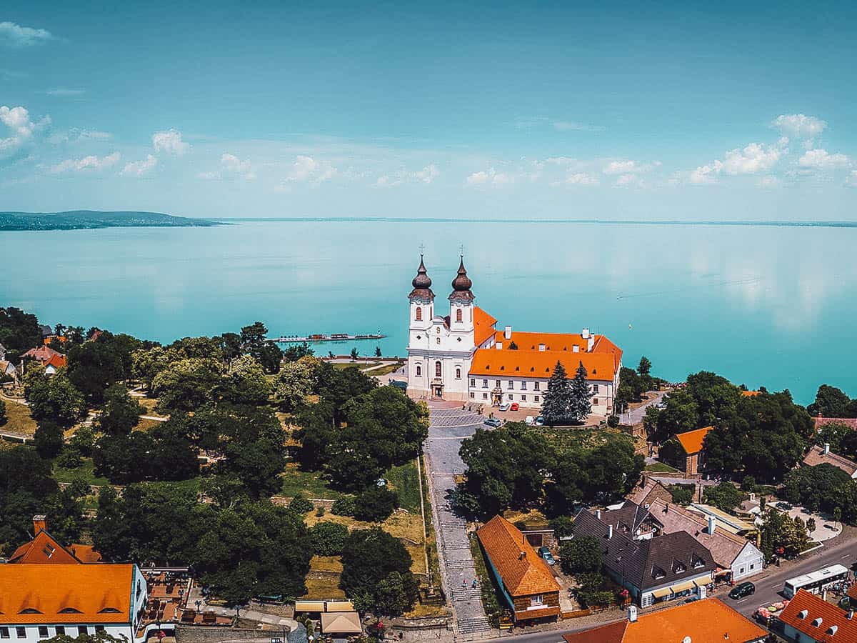 Excursii de o zi din Budapesta: Vedere la Lacul Balaton din Ungaria