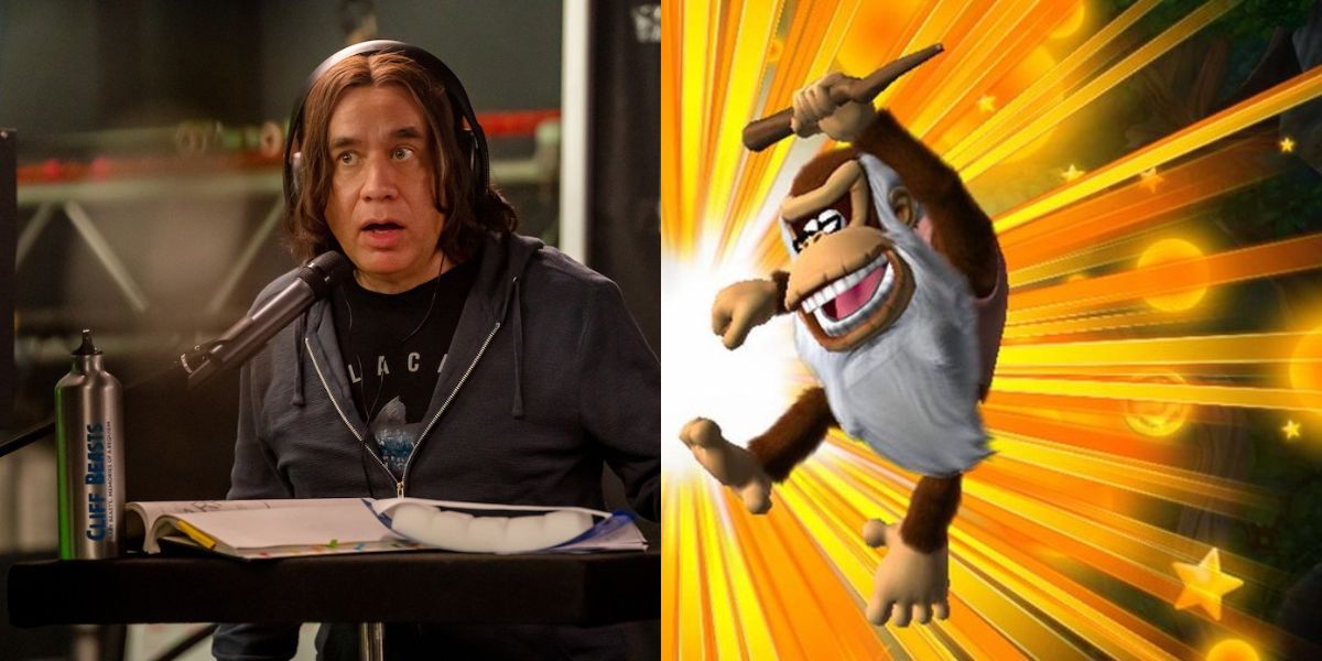 Fred Armisen cot la cot cu-cranky-kong