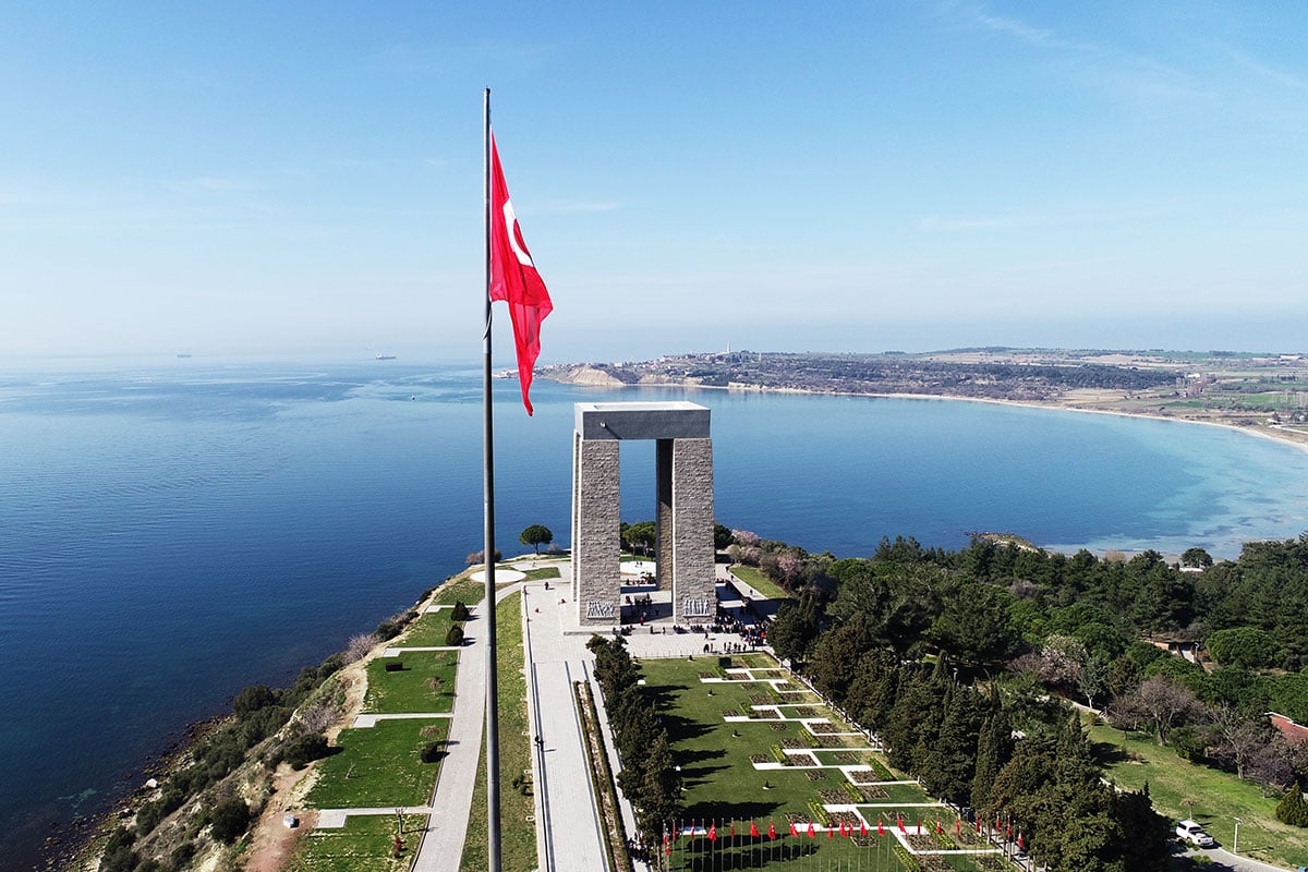 Memorialul Martirilor din Canakkale din Turcia