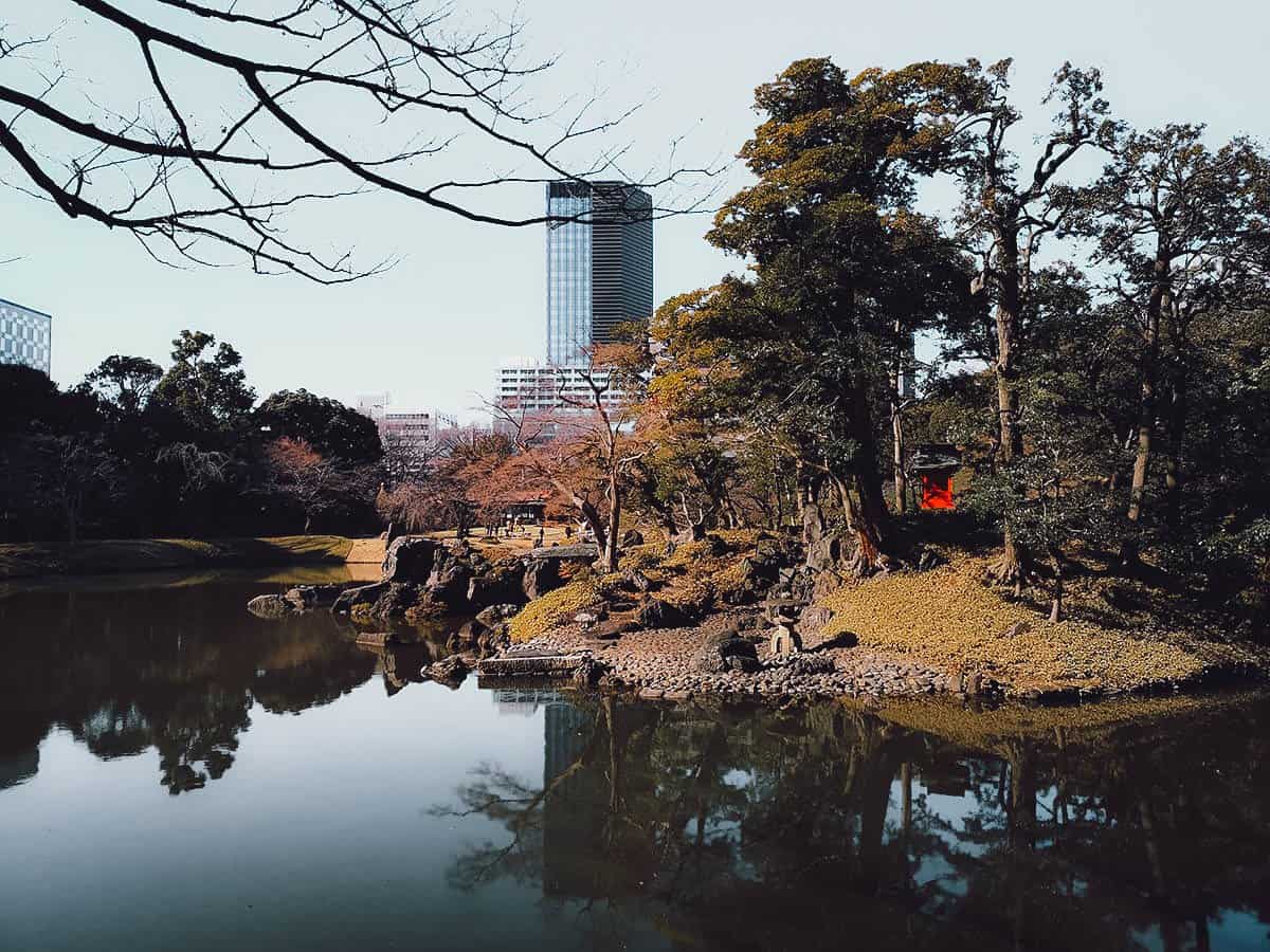 Koishikawa Korakuen din Tokyo, Japonia